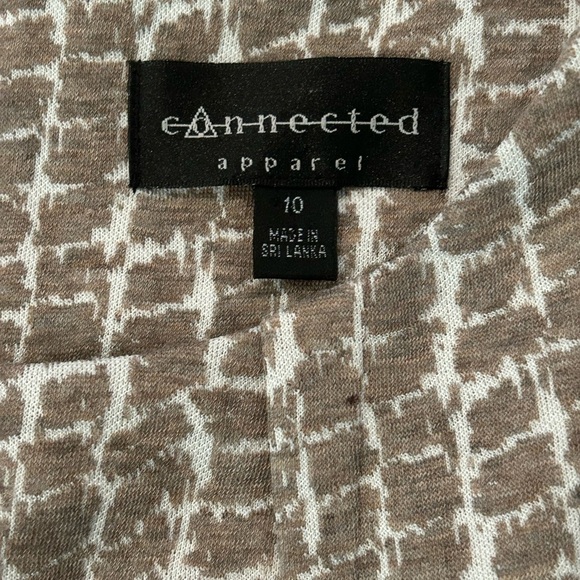 Connected apparel sleeveless belted dress - Picture 2 of 6